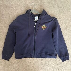 Vintage Disney Navy Blue Kids Hoodie